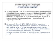 Diapo 19 Contribuição para a Ergologia = Contribution à l'ergologie 2/7