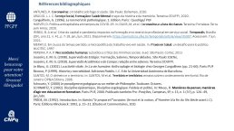 Diapo 12 Références bibliographiques 