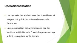 Diapo 13 Opérationnalisation