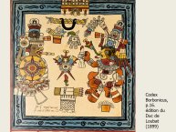 Diapo 8 Codex Borbonicus, p.16. édition du Duc de Loubat (1899)