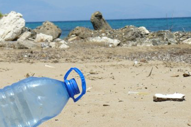 Bouteille en plastique