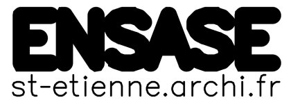 Logo École Nationale Supérieure d'Architecture de Saint-Etienne