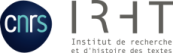 Logo Institut de recherche et d’histoire des textes