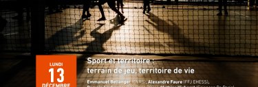 Rendez-vous Condorcet - Sport et territoire : "Terrain de jeu, territoire de vie"